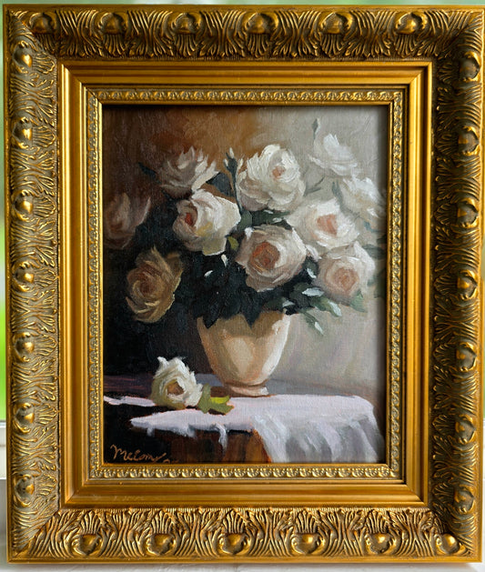 7. White Roses